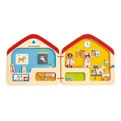 Mıknatıslı Veteriner Evi