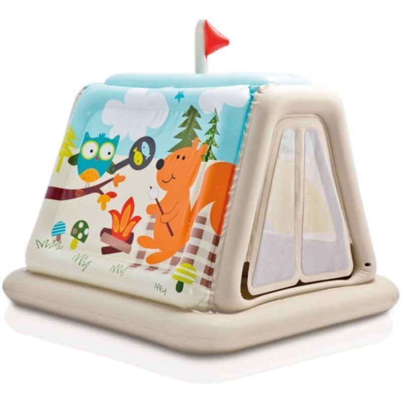 Intex Hayvan Desenli Şişme Oyun Çadırı