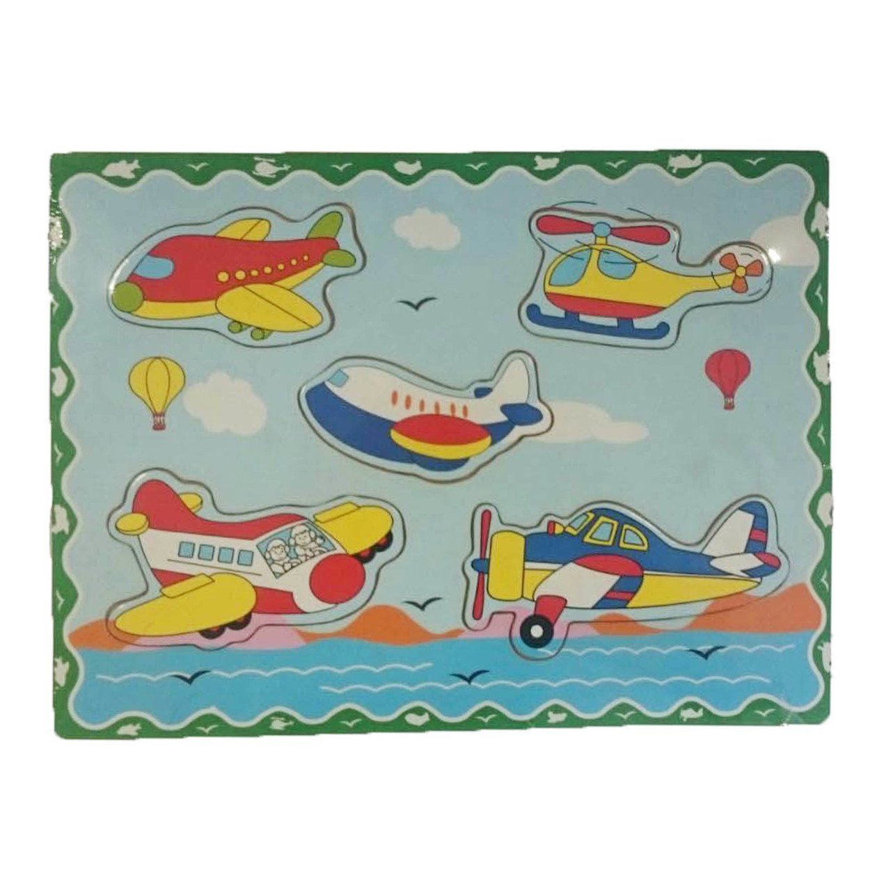 Ahşap Oyuncak Yap Boz Hava Araçları