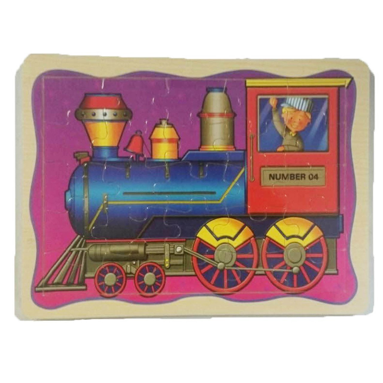 Ahşap Oyuncak Yap Boz Tren