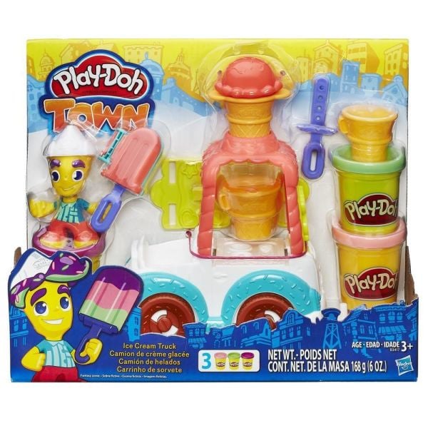 Play-Doh Town Dondurma Arabası