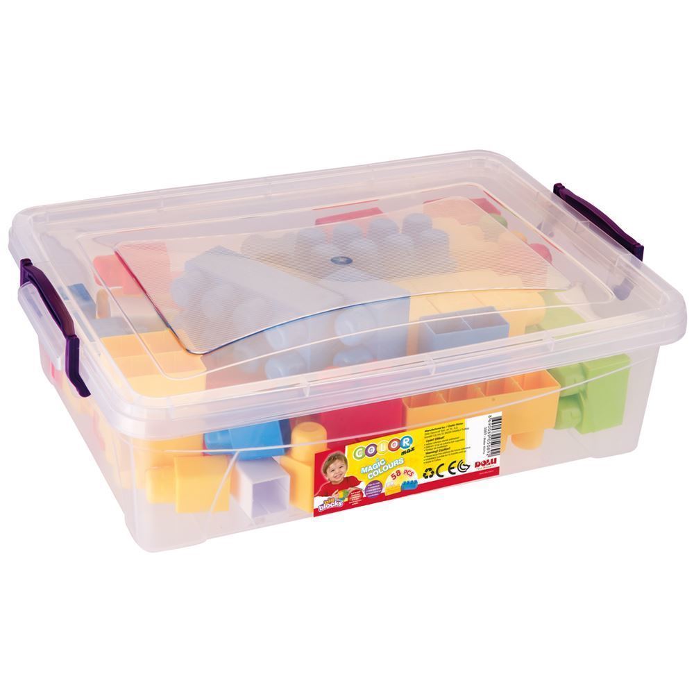 Dolu 5089 Sandıkta Büyük Bloklar 58 Parça 12 + Ay