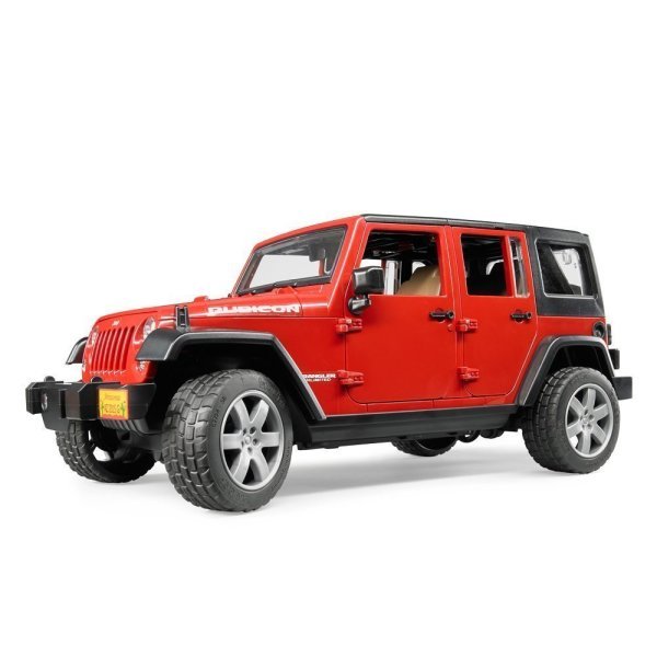 Bruder Jeep Wrangler Unlimited Rubicon Kırmızı