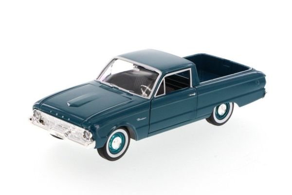 Motor Max Ford Ranchero 1960 Model Metal Araba Yeşil 1:24