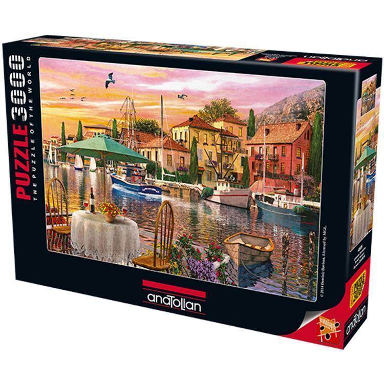 Anatolian Puzzle 3000 Parça Limanda Günbatımı 4905