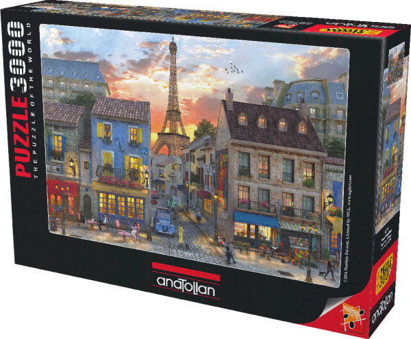 Anatolian Puzzle 3000 Parça Paris Sokakları 4910