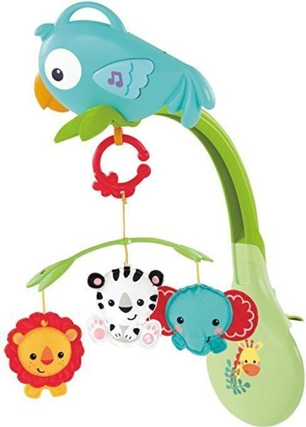 Fisher Price Yağmur Ormanı Üçü Bir Arada Müzikli Dönence