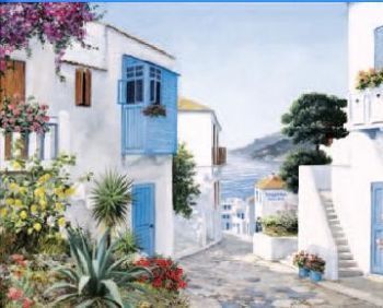 Keskin Color 1000 Parça Akdeniz Evleri Puzzle 260327-99